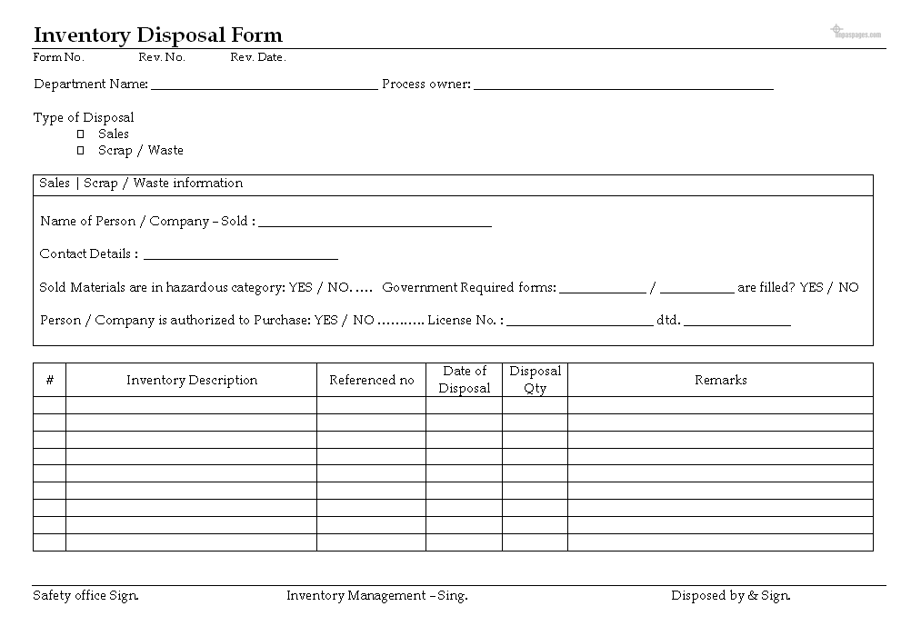 inventory-disposal-form-format