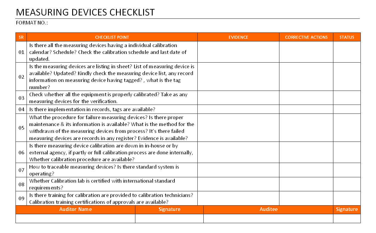 List devices