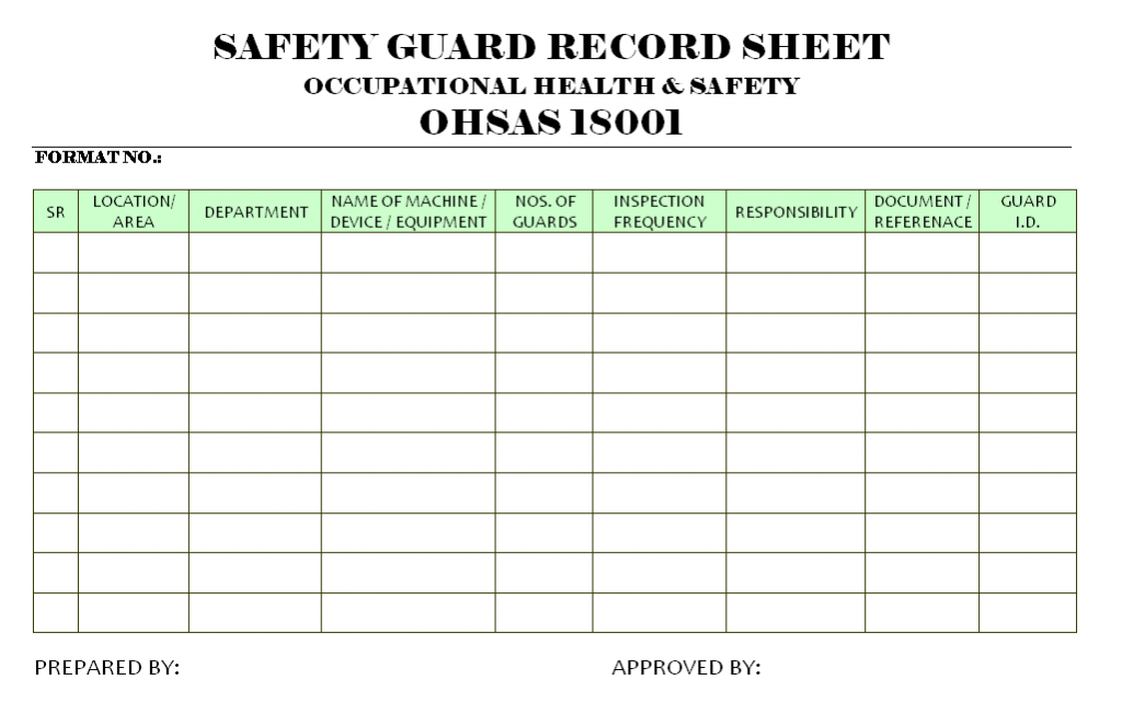 safety-guard-record-sheet